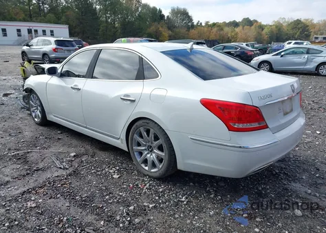 2011 Hyundai Equus Ultimate from USA, damaged, VIN KMHGH4JFXBU039185